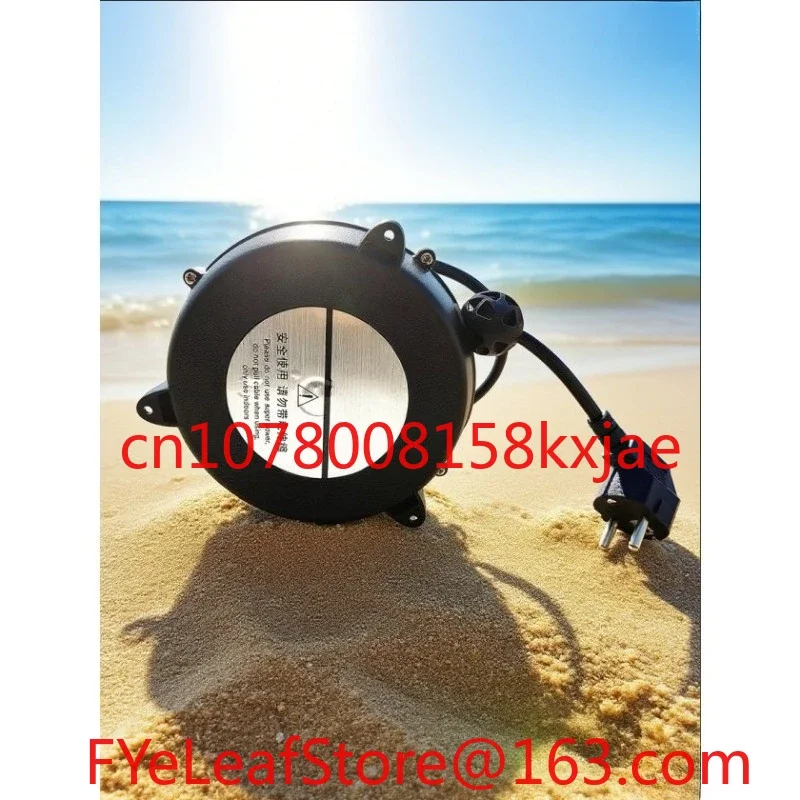 

5-meter European Standard Male and Female Power Cord Automatic Retractable Reel