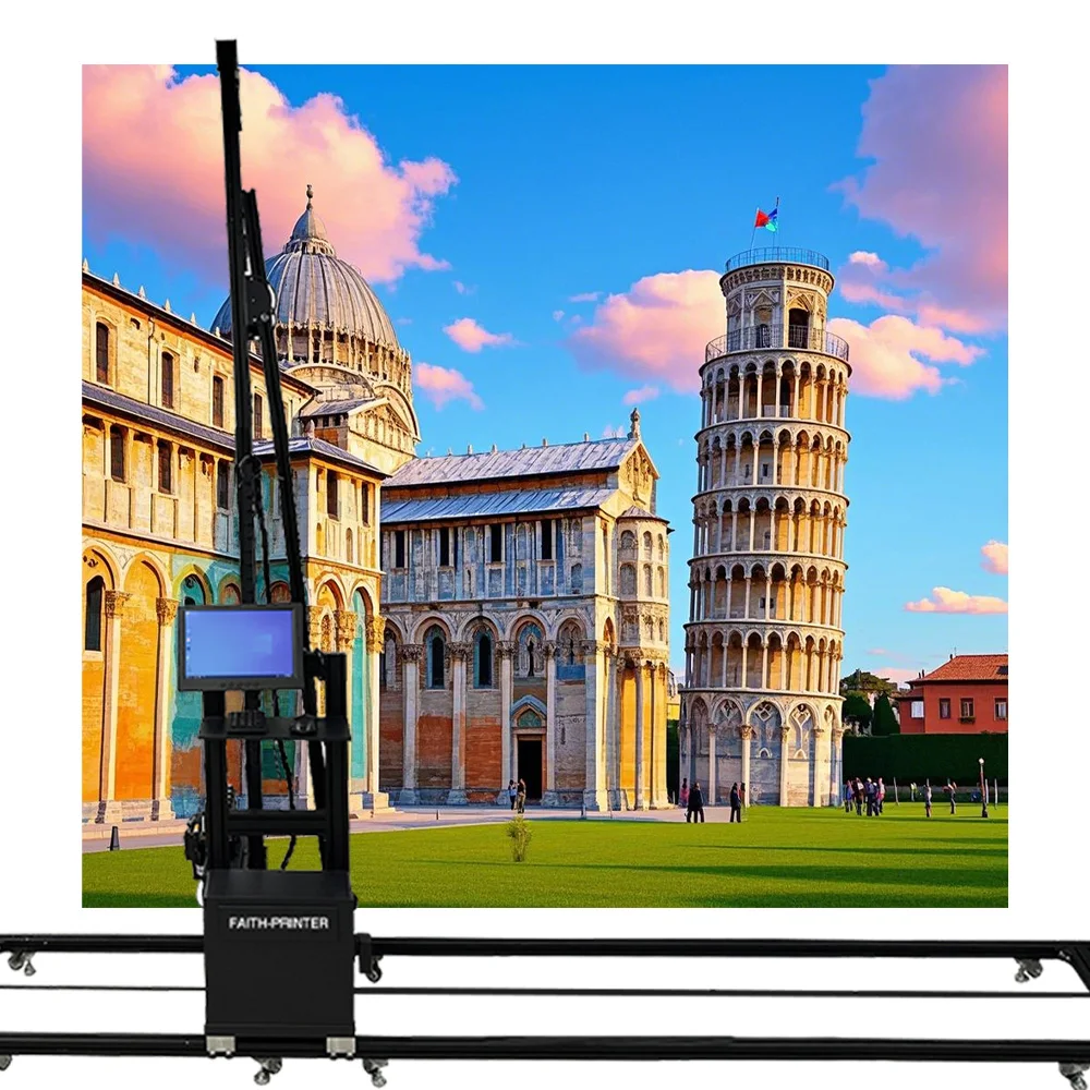 Wall Printer Vertical 3d Direct Wall Inkjet for Multi Color Inkjet Printers