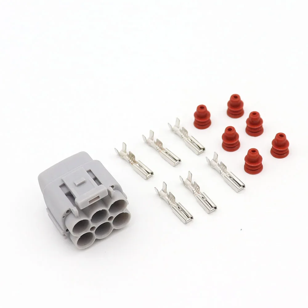 5/10/20sets Sumitomo MT090 6 Pin Male Female Waterproof Auto Sensor Connector Plug For Suzuki  Honda 6187-6561 6180-6771