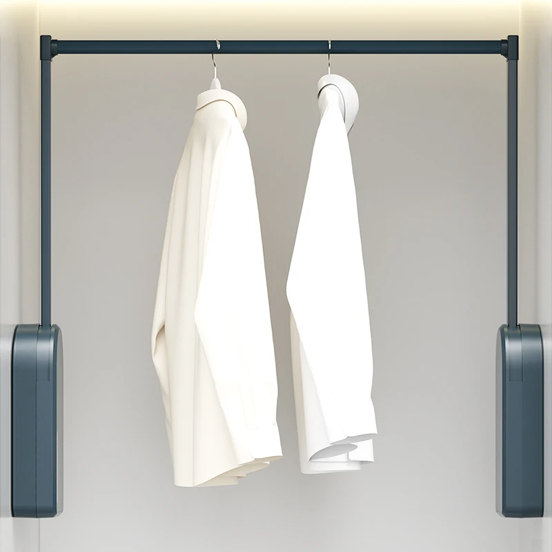 

Multifunctional Intelligent Pull Down Clothes Storage Rack Automatic Retractable Clothes Rail Wardrobe Lifting Hanger