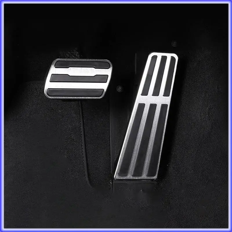 

A82E-Car Accelerator Brake Pedals Cover Non-Slip Pads Parts For Porsche 718 911 Panamera Taycan Boxster Cayman 987 981