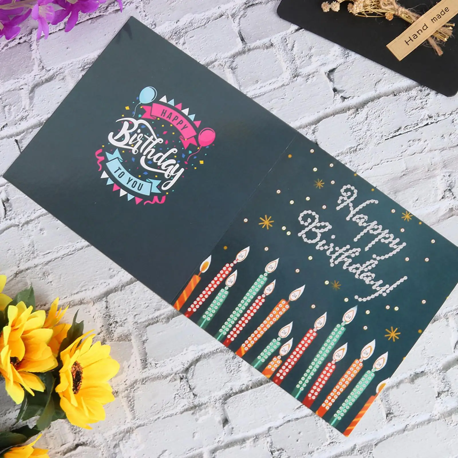 

Набор для вышивания 5D DIY: 12 фигурных карточек-открыток с рождественскими мотивами, 15x15 см, для творчества и рукоделия, на День рождения и праздники