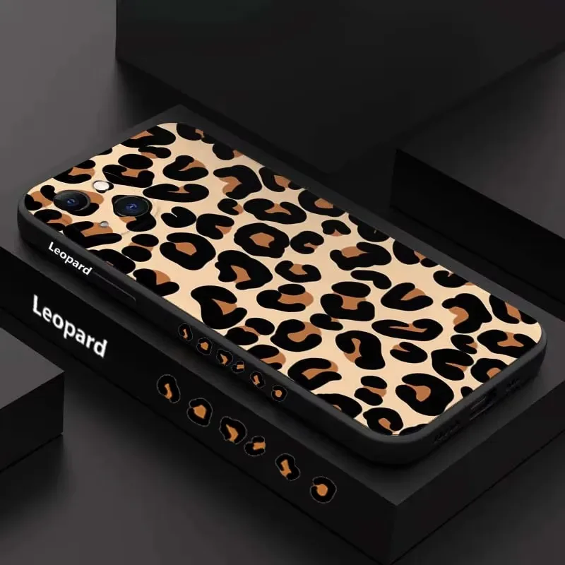 Leopard Zebra Print Phone Case For Xiaomi Redmi Note 12 13 11 Pro Plus 5G Soft Cover Redmi Note 10 Pro 11S 10S 12S 12C 13C 4G