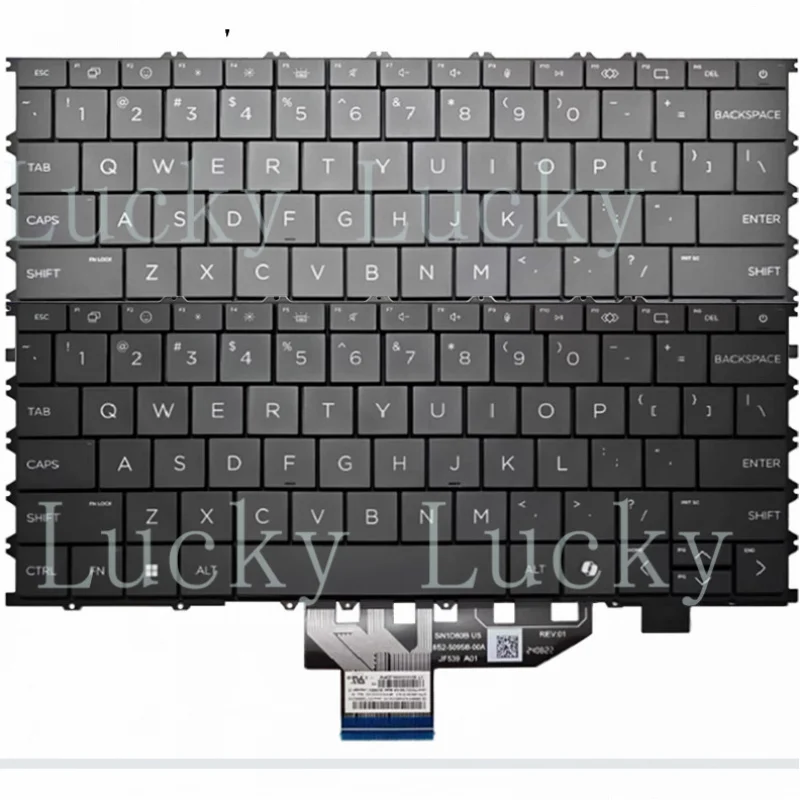 

Новая клавиатура с подсветкой для HP OmniBook X Flip 14" 2-в-1 14-FK 14-FM 14-FK0033DX (США)