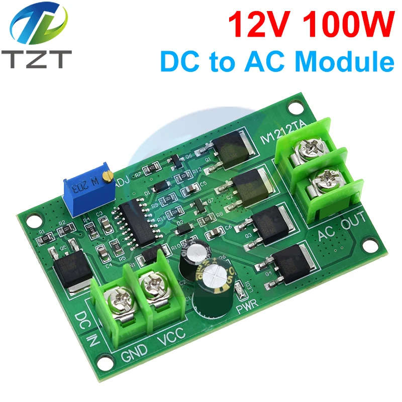 100W DC-AC Power Inverter Transformer DC 12V to AC 12V/24V Square Wave Signal Generator Voltage Regulator Power Converter Board image 4