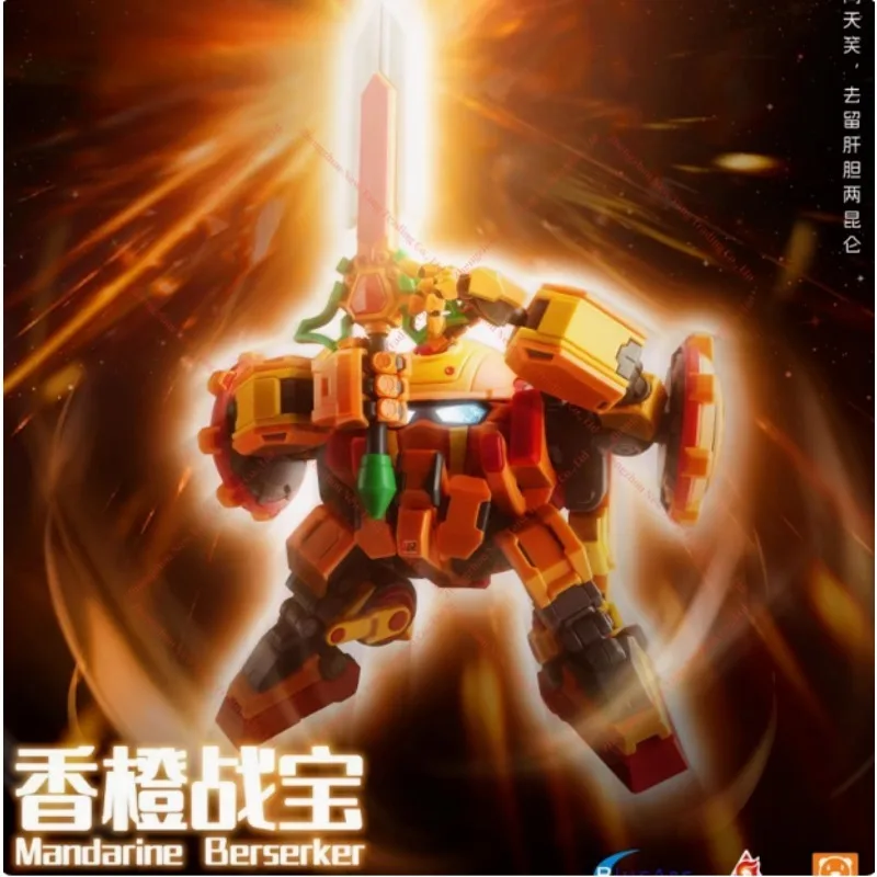 

В наличии Yili Chuang Play Guobao Special Attack Xiang Orange Battle Bao Assembly Mecha Model Orange Remaining