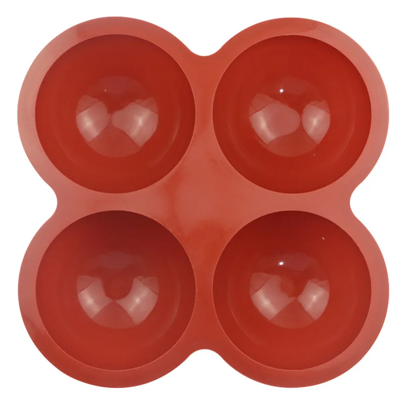 Half Sphere Silicone Soap Molds, Bakeware Cake Decorating Tools, Pudding Chocolate Fondant Mould, Ball Biscuit Baking Mould