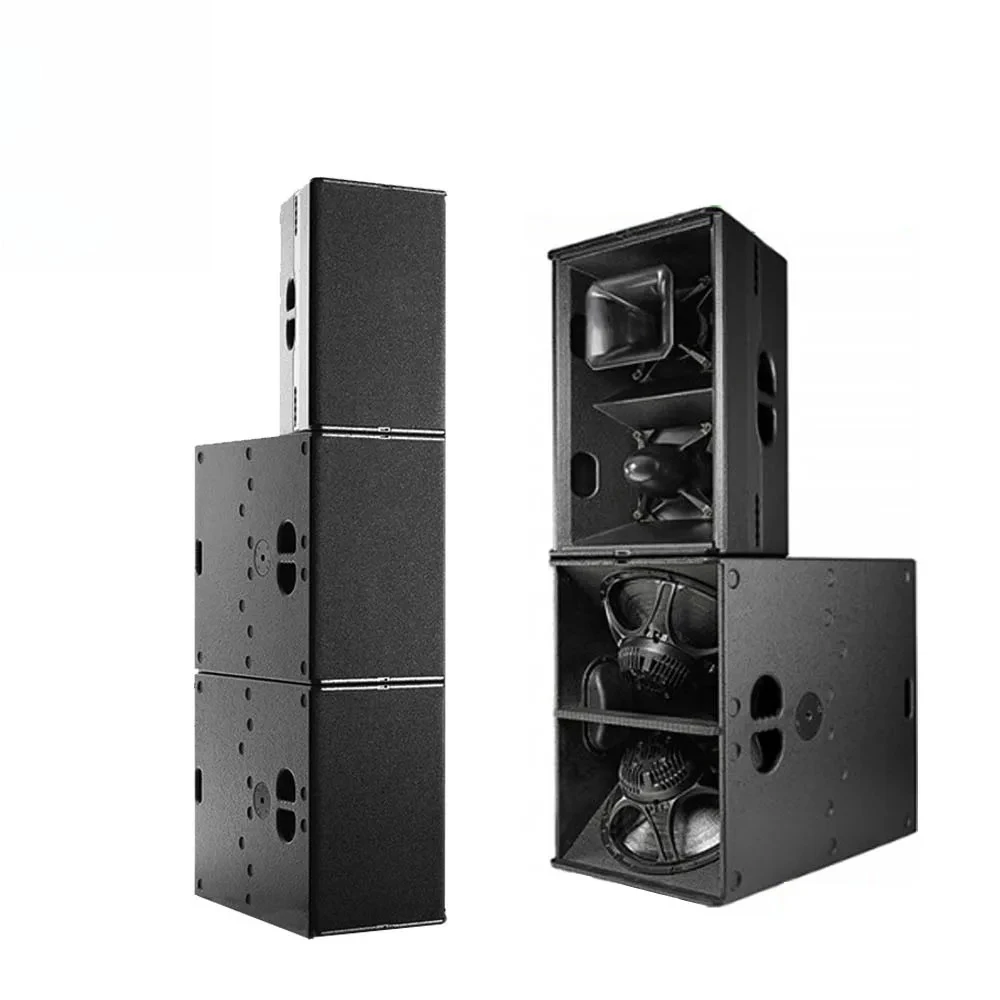 B30 15 Inch Dual 2400W Active/Passive Wooden Subwoofer Sonorisation Professionnelle Pa Speaker Sound System for Outdoor Concert