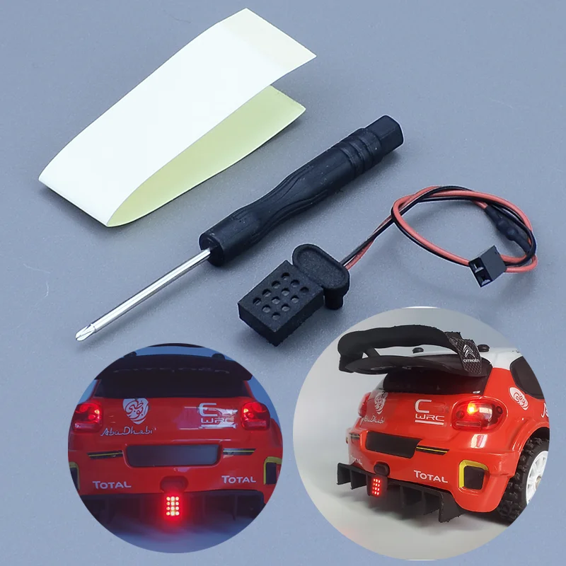 

Simulation Pilot Light Taillight for 1/14 HYPER GO MJXRC 14303 Remote Control Car Off-road High Speed RC Cars Truck