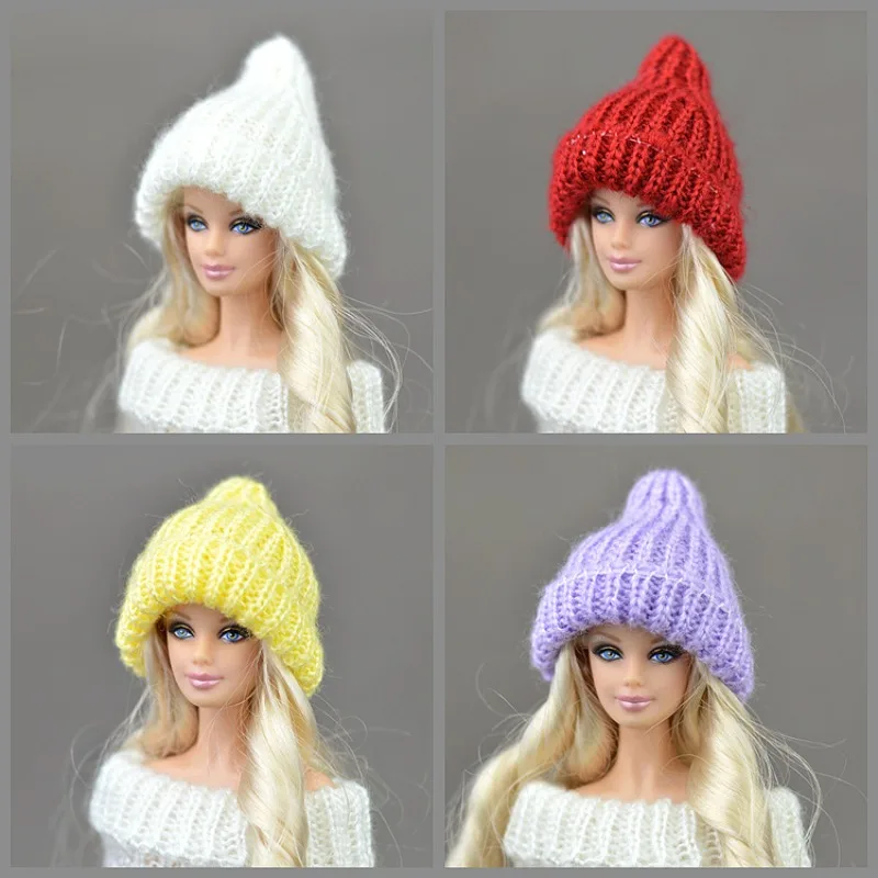 

30cm BJD Doll Accessory Multi-color Woolen Hat