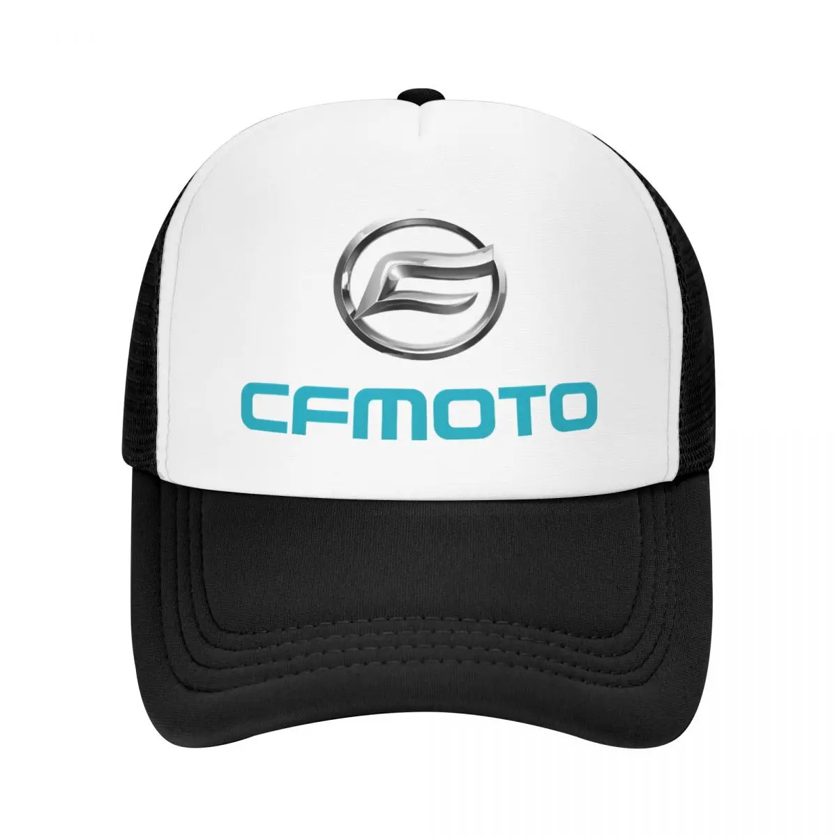 Cfmoto Motorcycle Motor Lover Mesh Baseball Caps Unisex Fashion Sun Hat Hat Adjustable Polyester Racing Cap Summer Trucker Cap