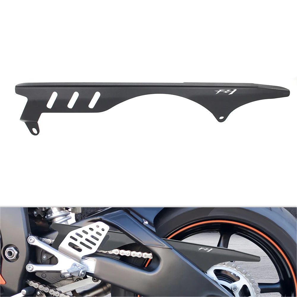 

Motorcycle Aluminum Chain Guard Protector Chain Sprocket Frame Cover Fit For Yamaha FZ1 2006-2015 FZ8 2011-2013 YZF-R6 YZF-R6S