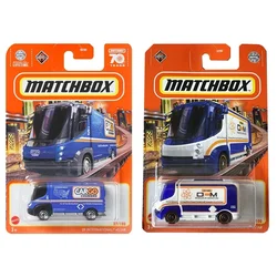 Original Matchbox 1/64 Car Diecast International ESTAR Cargo Couriers Express Delivery Truck Vehicle Toys for Boy Collector Gift