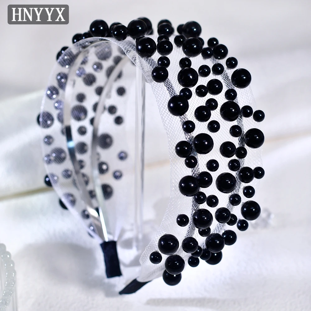 YouLaPan الزفاف لؤلؤ الزفاف عقال اليدوية رائعة السيدات مأدبة الرقص حفلة كل يوم أنيقة إكسسوارات الشعر YXA296 #5