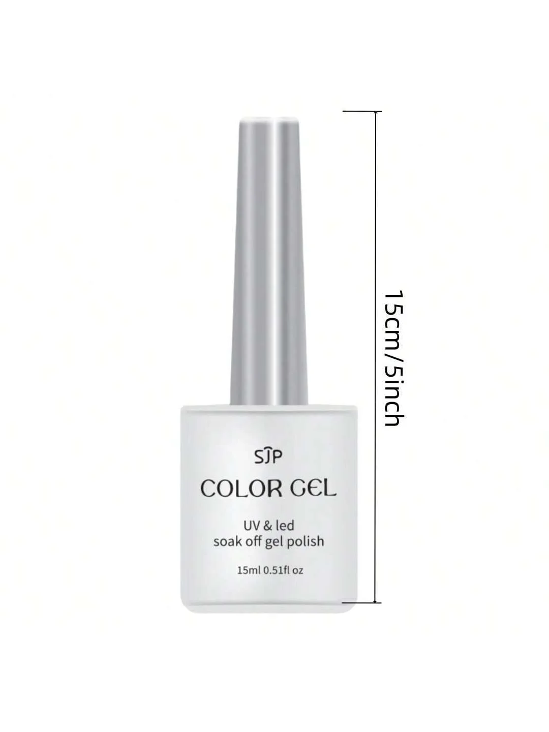 جل طلاء أظافر 5 في 1 بخطوة واحدة (لا يتطلب معطف علوي ومعطف أساسي) طلاء أظافر جل 15 مل طلاء أظافر خريفي لامع بالأشعة فوق البنفسجية #6