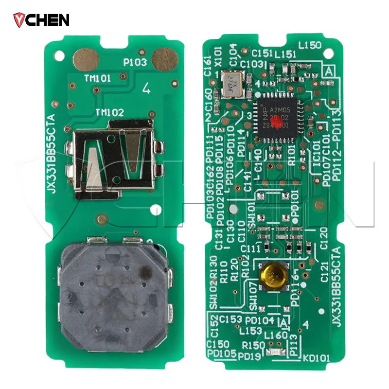 Original Motorcycle Remote Key fit Yamaha XMAX XMAX300 NVX NVX155 AEROX JAUNS QBIX ID49 315/433.92 MHz Smart Moto Scooter Fob