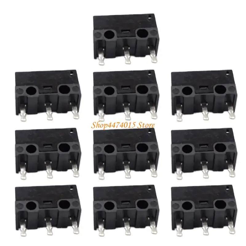 

K1AA 2/10PCS Mouse Micro Switches Original D2F-01FL (10M Clicks) Mouse Button Limit Switches 3Pins Japan Gray Dot 0.6N