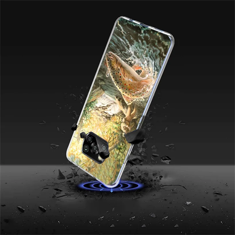 Juste de téléphone pour homme de chasse et de pêche, coque souple pour Xiaomi, casque X6, X5 tage, NDavid, Bery Pro, F6, F5, F4, Gt, F3, ustensiles de cuisine F1, M5S, figurine M3