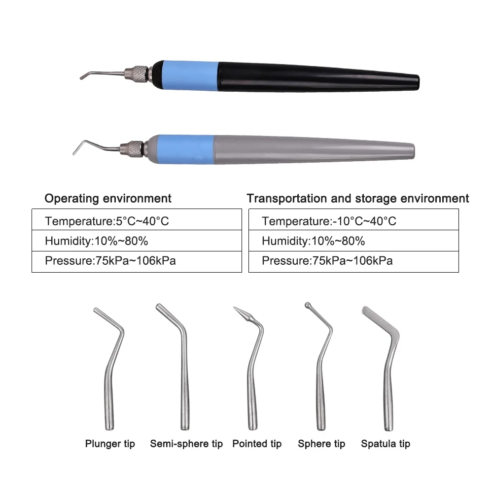 ELIJAH Dental Resin Plugger Wireless Resin Vibration Filling Device Dental Gutta Percha Filler Dentistry Oral Root Canal Filler