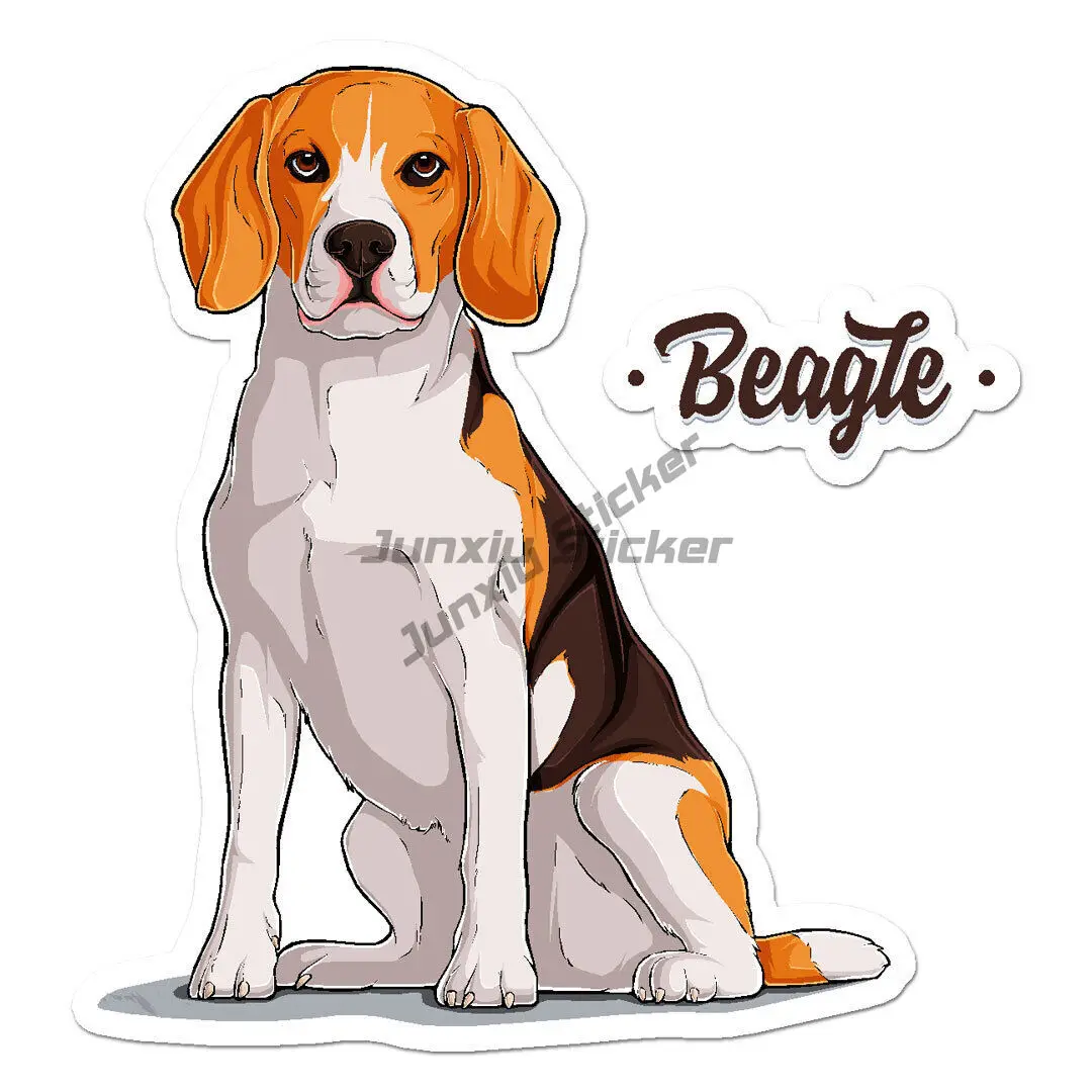 Beagle Dog Vinyl Decal Sticker Car Stuff Interior  Gps for Motorcycle Supplies Home Appliance Anime Electric Devices Decor Robot