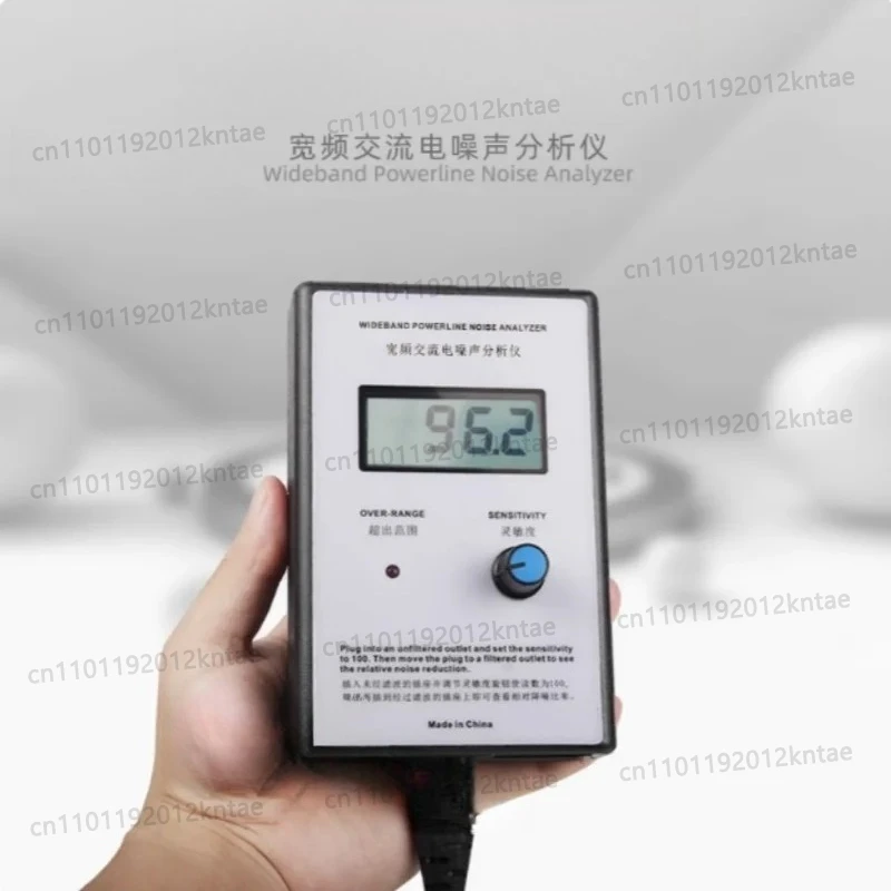 LCD digital broadband AC power noise tester analyzer mains ripple meter  measuring instrument