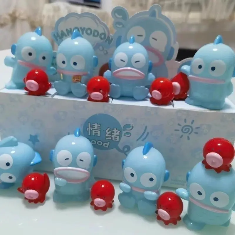 Sanrio Familie Hangyodon Lelijke Vis Emoties Serie Blind Box Ornamenten Leuke Vorm Pop Hoge Waarde Geschenken