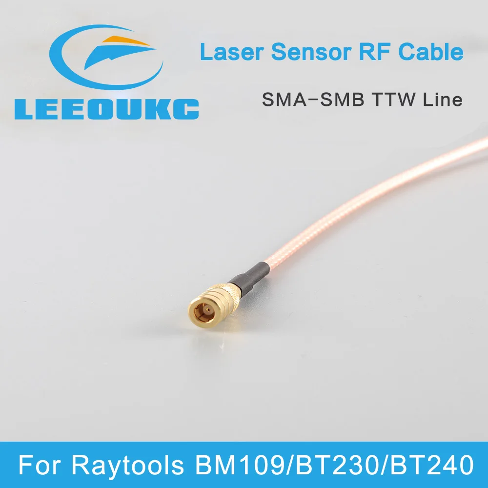 LEEOUKC Sensor Cable Wire raytools Fiber Laser head SMA TTW Line For Raytools Fiber Laser Cutting Head BT230/BT240 BM110