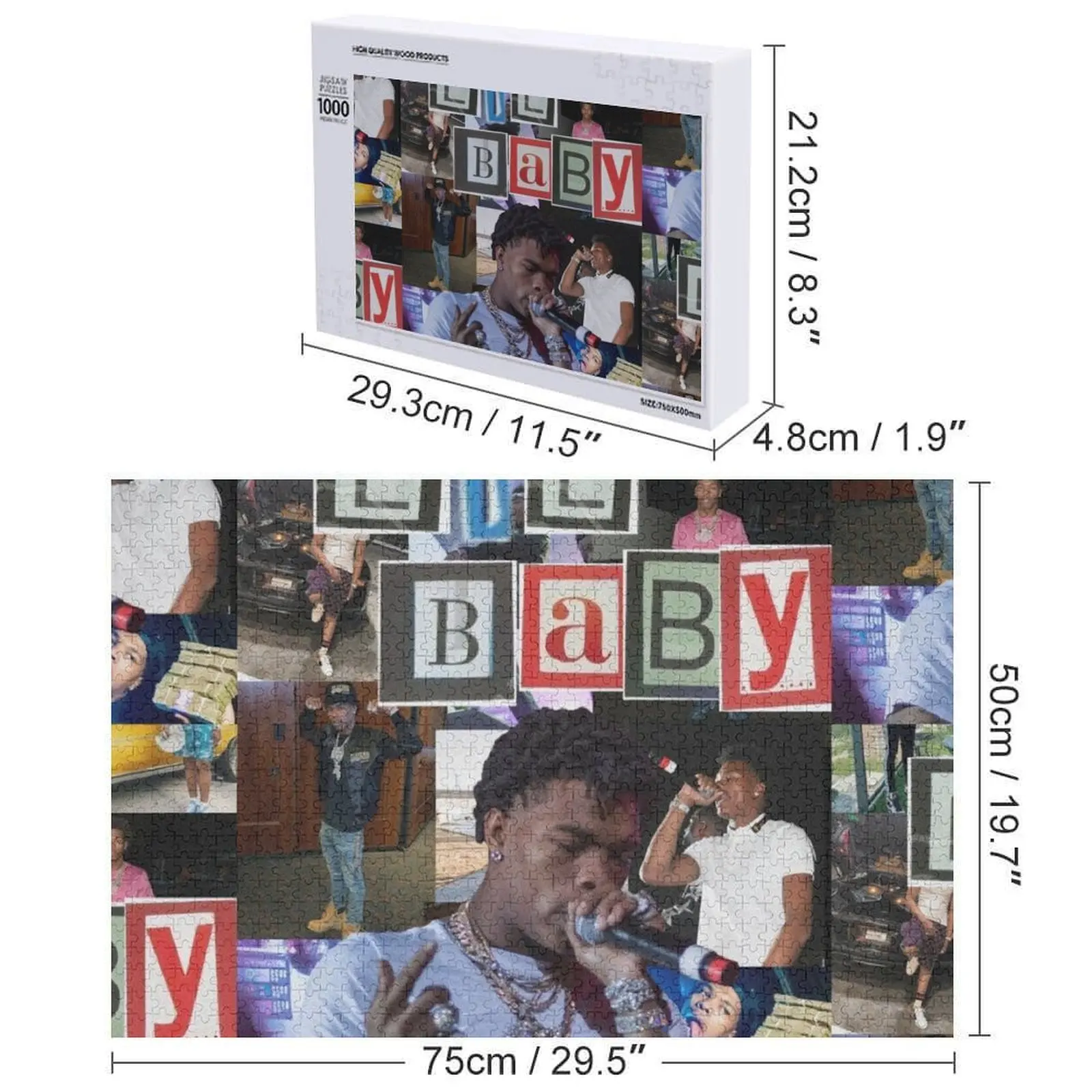 Personalizza la custodia del telefono, la maschera per il viso, l'adesivo, il pulsante del perno, la felpa con cappuccio, il puzzle del maglione Puzzle regalo personalizzabile personalizzato