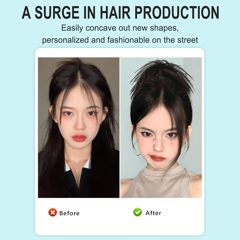 Рисунок 6 - Модный грязный пучок волос зажим