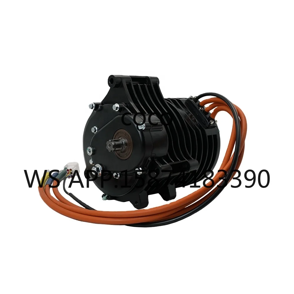 72V 3000W QS138 70H V3 Mid Drive Motor Brushless Electric Engine with 1:2.35 Gearbox for Dirt Bike
