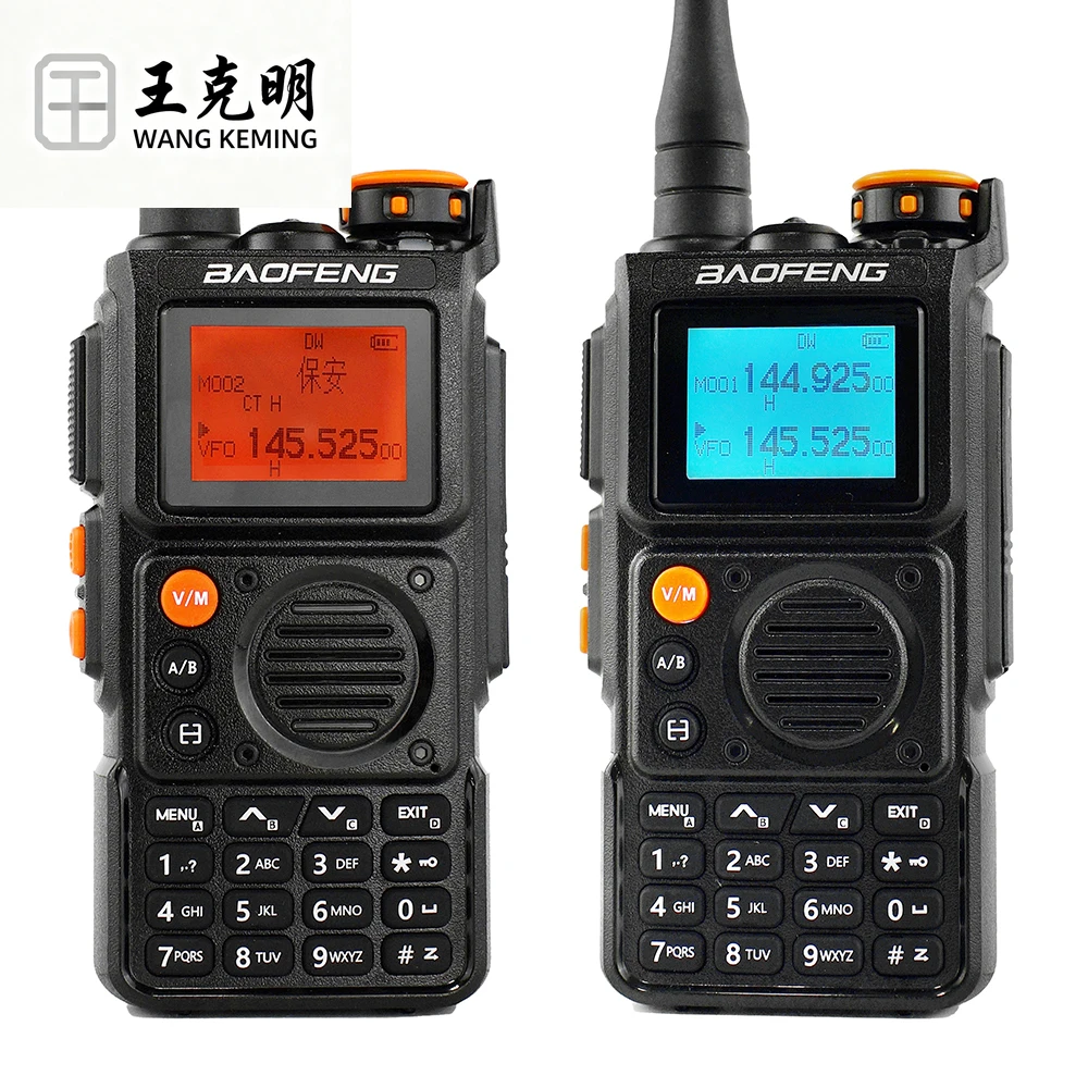 

Baofeng BF UV K6 Полнодиапазонный авиационный Am Broadcast Fm Dual Two Way Waki Taki Приемник дальнего действия Связь Wa lkie Talkie