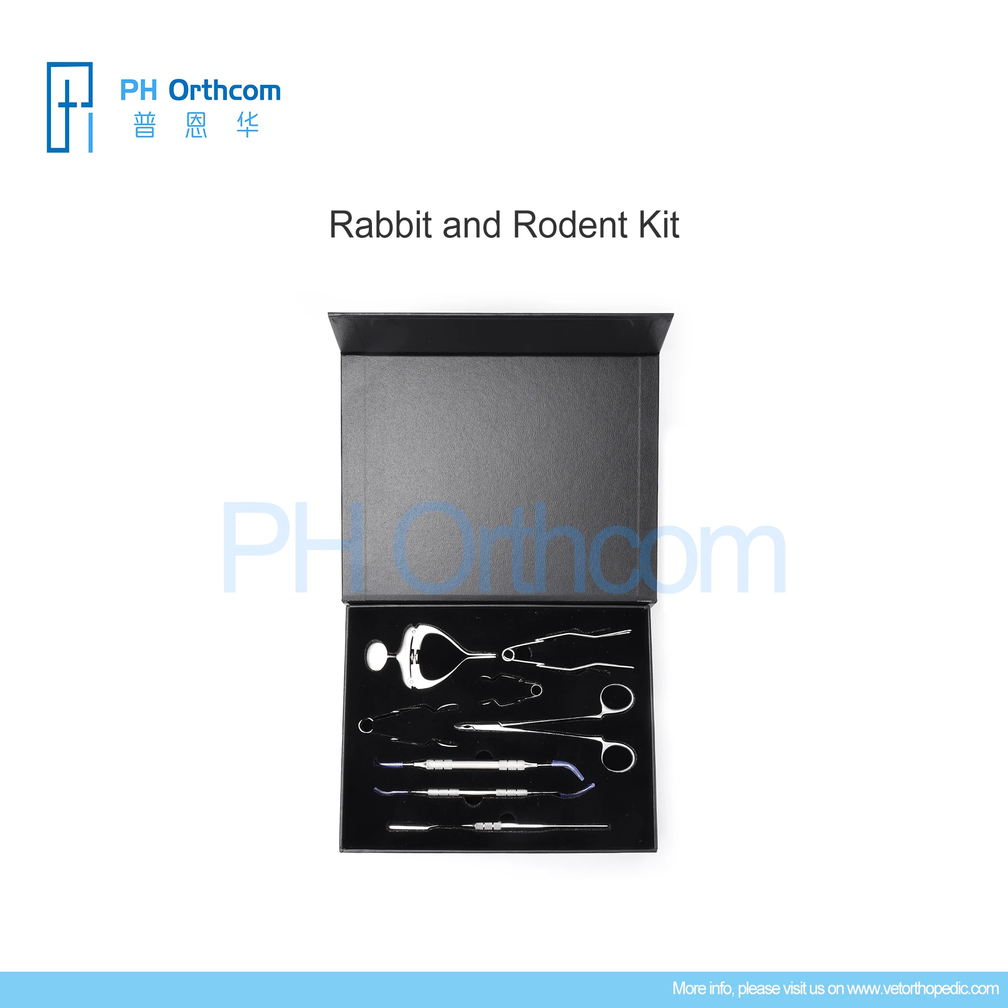 Rodent Dental Instruments Set Rabbit and Rodent Tools Kit Veterinary Medical Supplies and Equipment Surgical Instruments Tools