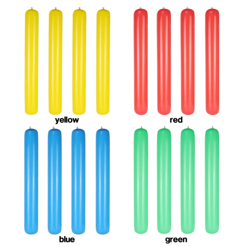 4 pçs colorido para praias piscina brinquedos de água adultos crianças float piscina macarrão piscina varas infláveis pvc natação macarrão