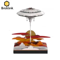 Bricklink Ideas MOC Star Movie Bespin Micro Diorama Cloud City Sets Creative Building Blocks Kid Toys Christmas Gift