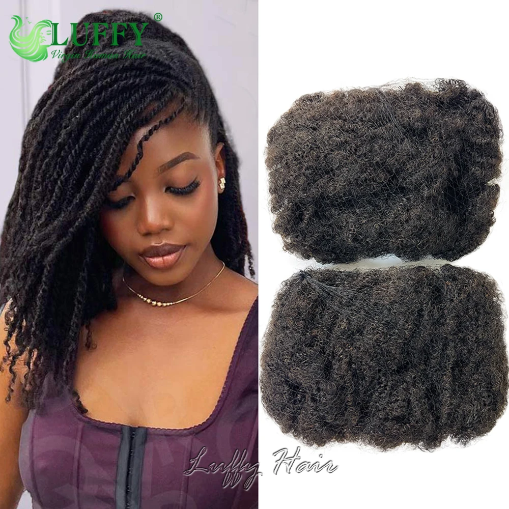 

Афро-кудрявые человеческие волосы для наращивания дредов Locs Плетение твист Афро-кудрявые человеческие волосы для Locs 50 г/упак. Косички для волос