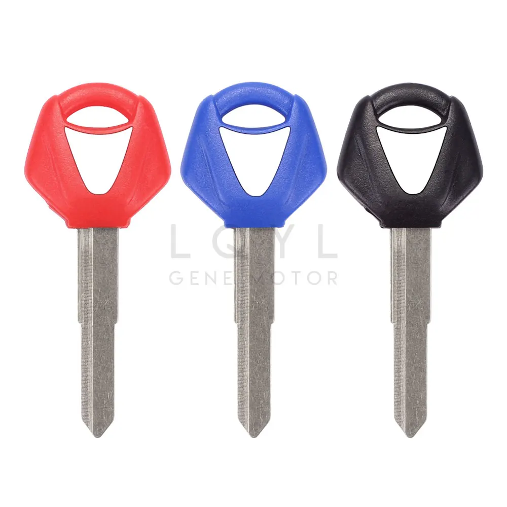 3Pcs New Blank Key Motorcycle Replace Uncut Keys For YAMAHA YZF XJR1300 FJR1300 MT09 MT07 XJ6 TMax FZ6 FZ8 R3 R1 R6 XJR400 SR400