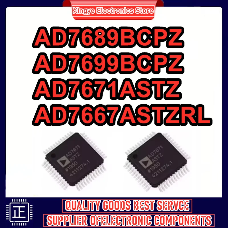 

AD7671ASTZ AD7689BCPZ AD7699BCPZ AD7667ASTZRL AD7671 AD7689 AD7699 AD7667 LQFP-48 Новый оригинальный точечный запас