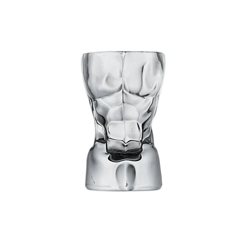 New Transparent Wine Glass Bar Drinkware Cocktail Mug Coffee Juice Teacup,Funny Beer Cup Men Women Body Unique Shaped