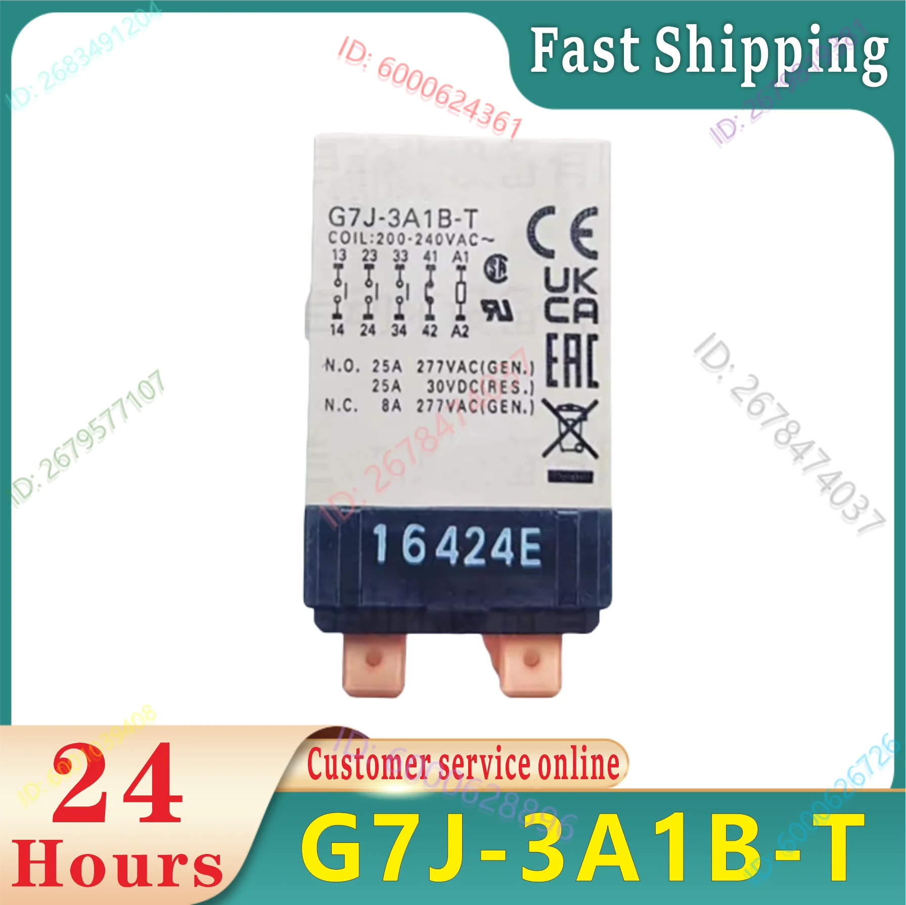

Brand new original G7J-3A1B-T AC200-240V power module sensor