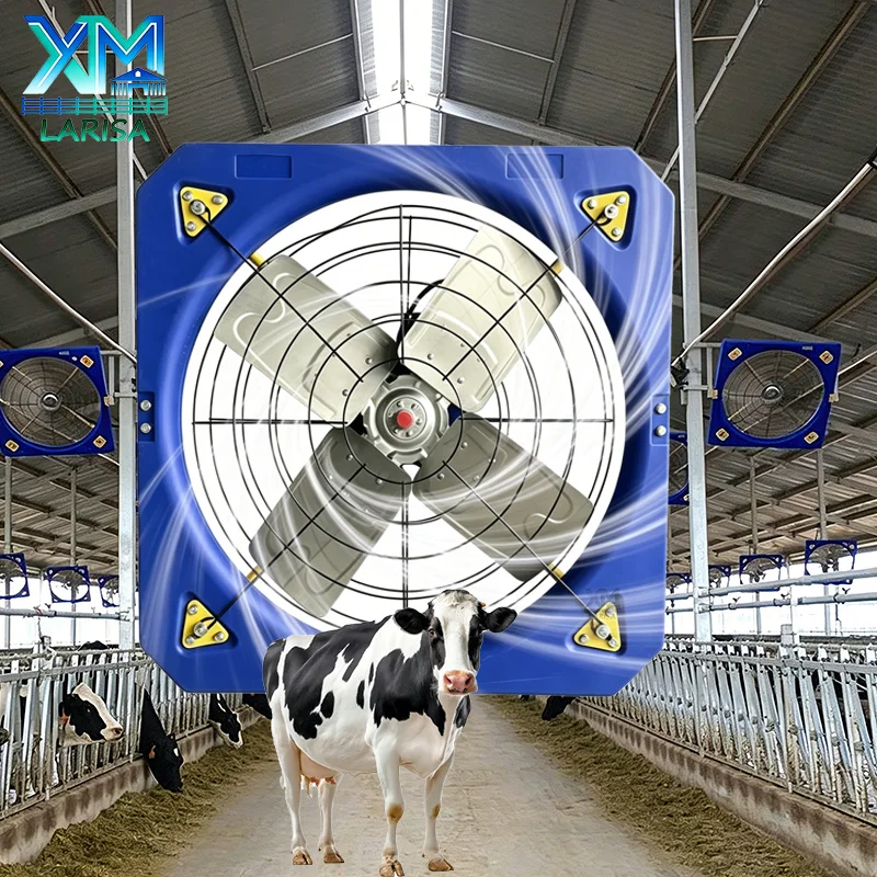 New Resistant Waterproof High Airflow Cattle Barn Fan  Livestock Equipment Cow Farm Fans for Livestock Cooling System