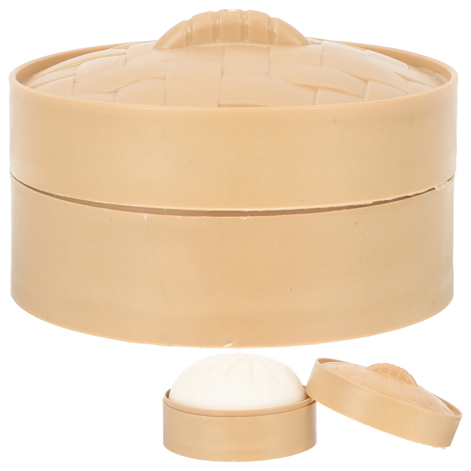 

2 Pcs Simulated Pinch Xiaolongbao Stress for Adults Ball Squeeze Relieving Dumpling Tpr Squeezing