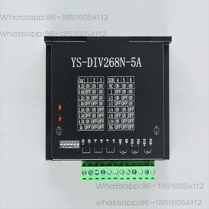 

YS-DIV268N-5A Single axis CNC engraving machine Stepper motor TB6600 driver Single aluminum box 5A