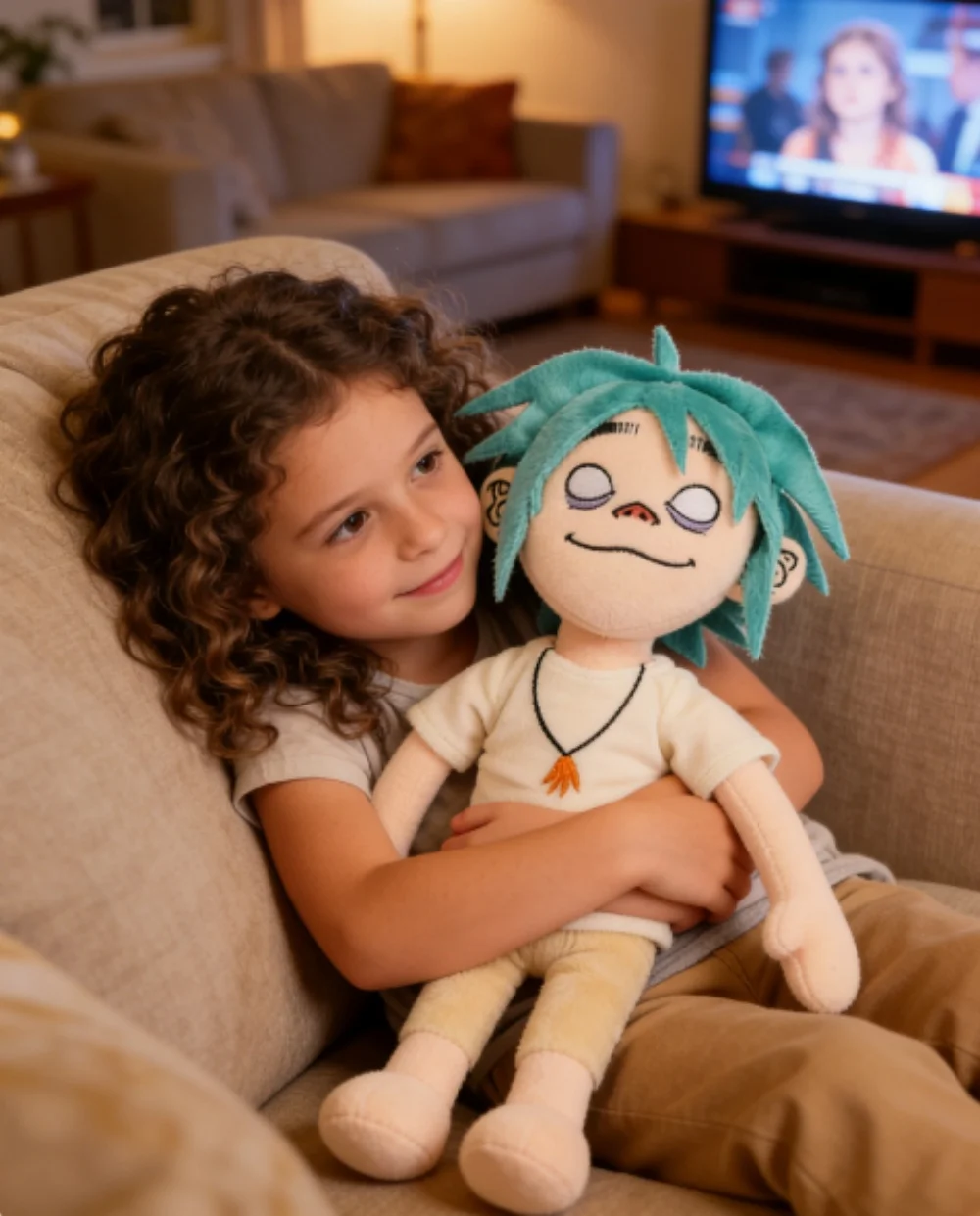 

Gorillaz Noodle Plush Doll Cute Anime Peripherals Toy Birthday Christmas for Kid Fans Gift