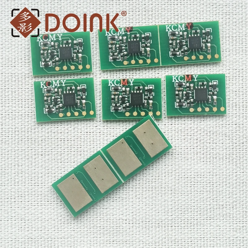 4PCS Chip 45536556 45536553 45536554 4553 For OKI ES9000 ES9431 ES9541 Pro 9431 9541 Pro9542 9411 9000  Toner Cartridge 51K/42K