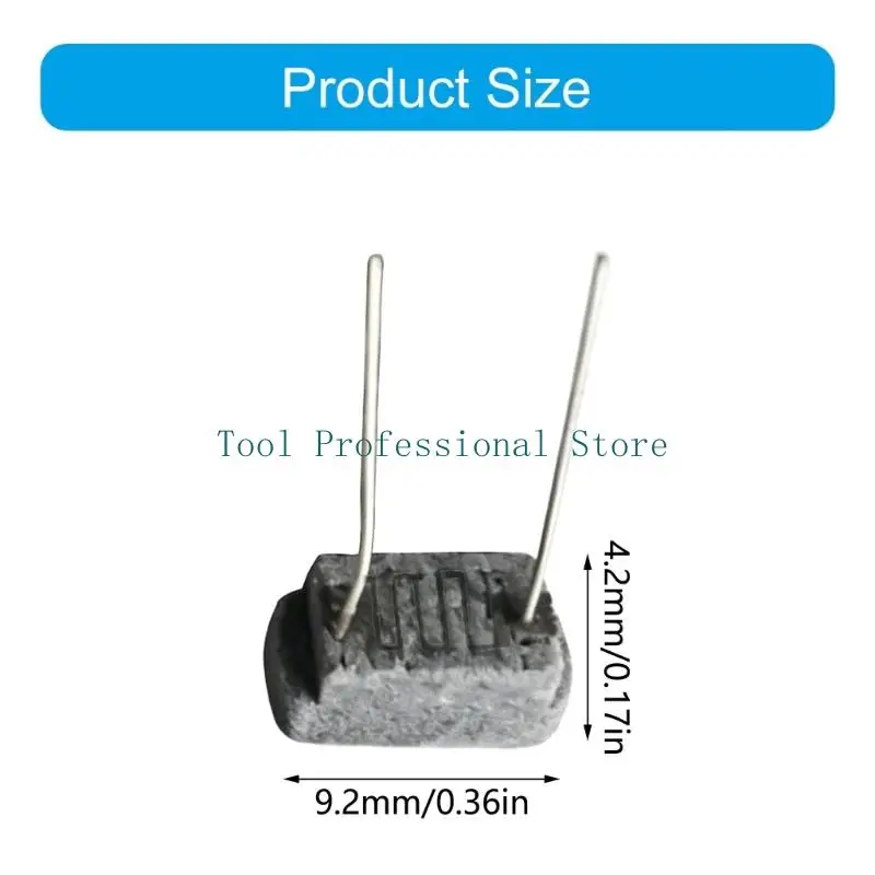 57QF Maintenance Repair Heating Part Replacement 3.7V 1.1 Resistance Pin Unit for Small Body Service Work and Part Use