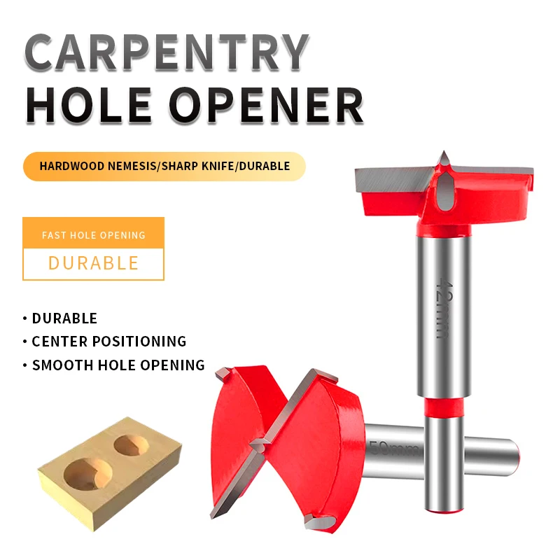 

SHEEN 12-40mm Wood Boring Drill Bits Drill Bit Woodworking Self Centering Hole Hole Saw Cutter Tungsten Steel Drilling Tools