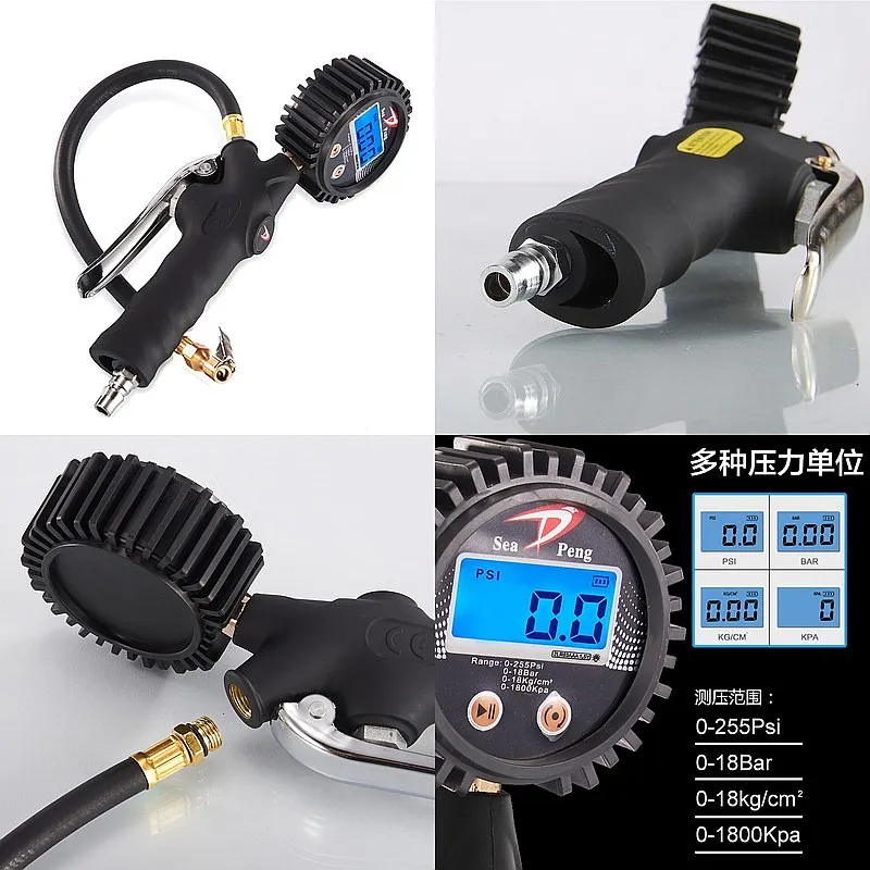 

Digital LCD Tire Pressure Gauge High Precision Automotive Barometer Automatic Tool