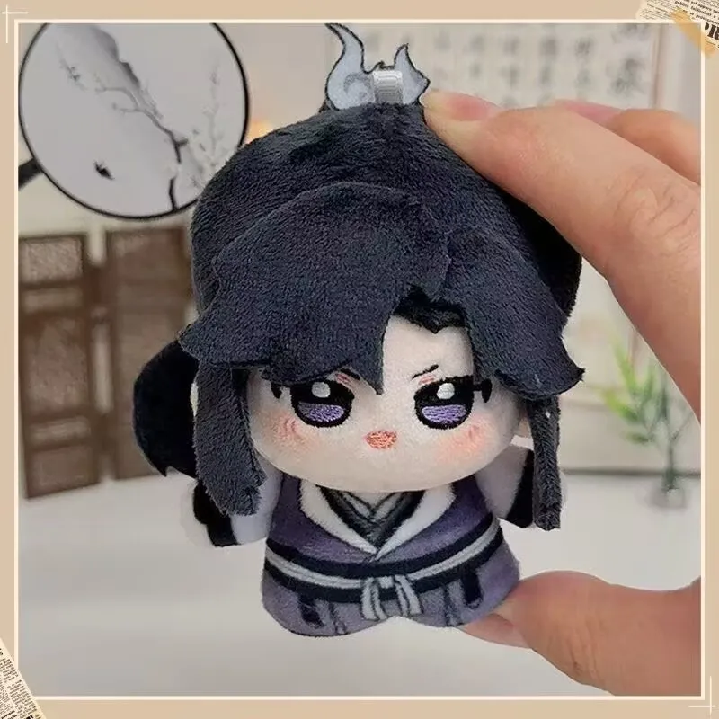 الهاسكي وقطته البيضاء Shizun أفخم الدمى 10 سنتيمتر المفاتيح البسيطة لينة ألعاب من القطيفة حقيبة قلادة الدمى عطلة هدية عيد ميلاد