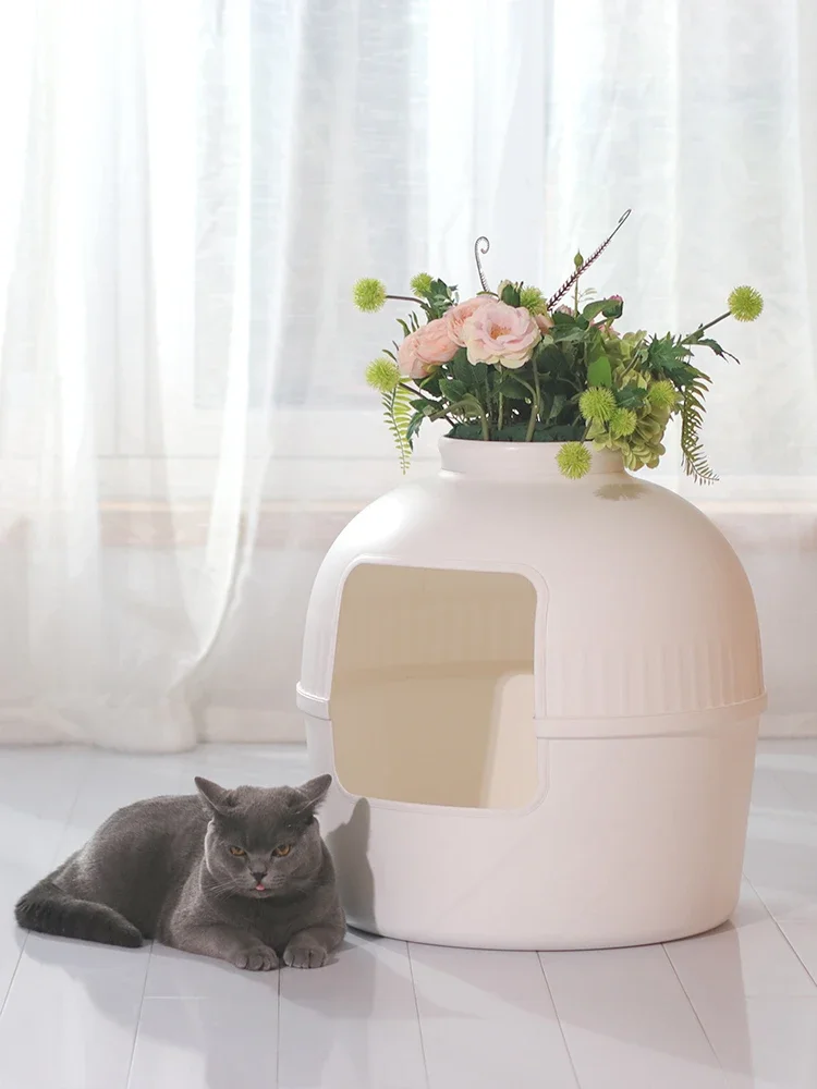 

cat nest, four seasons, universal plastic, enclosed green plant, cat villa, balcony, cat house, dog house can be dismantled