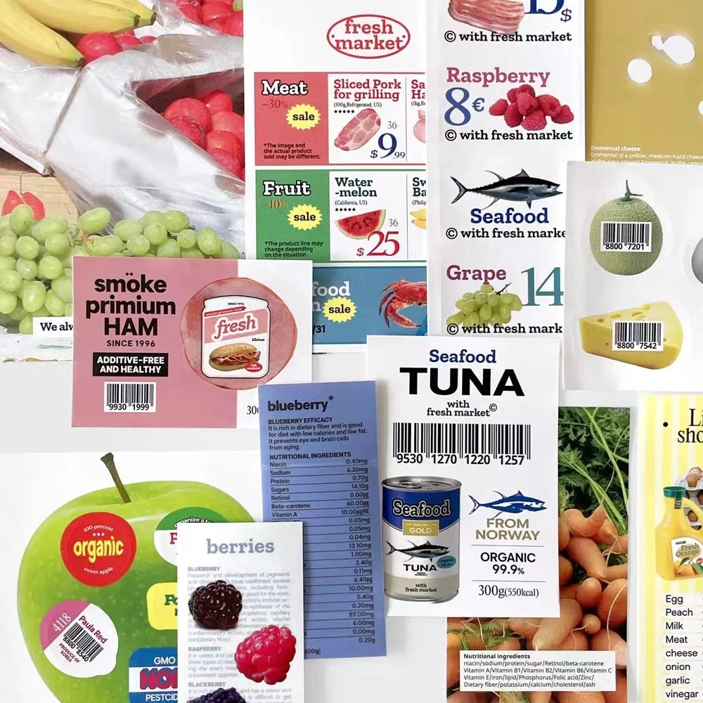 Decorative Craft Paper for Scrapbooking DIY Arts Album Journal Planner Decal Memo Pad Fruit Decal Paper Materials